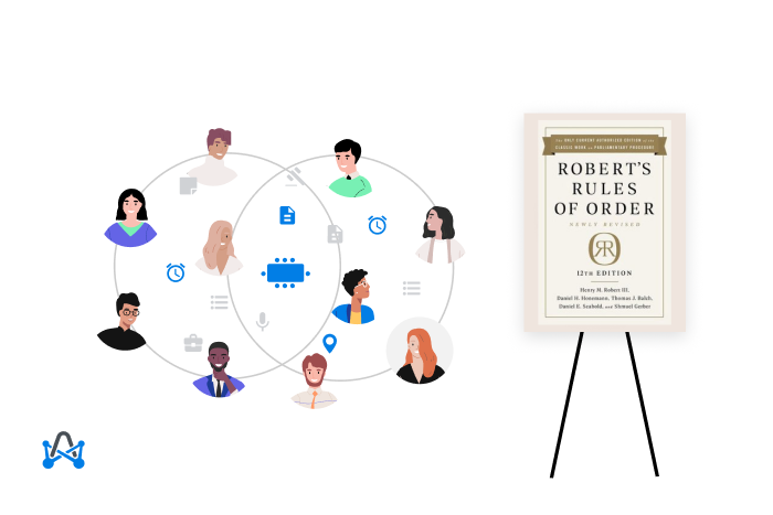 Crafting a meeting agenda based on robert s rules of order